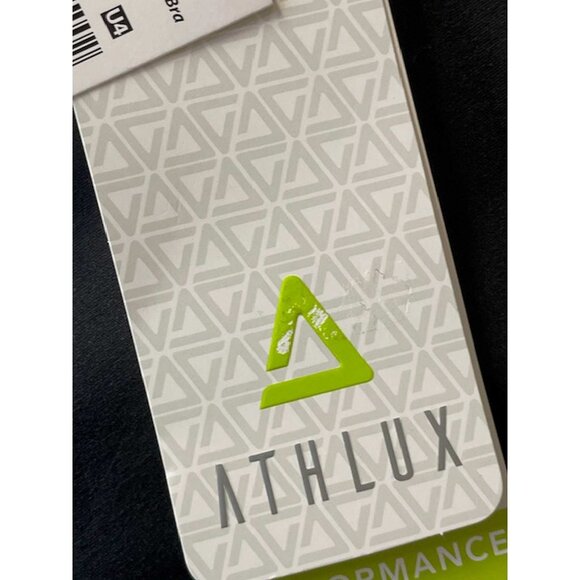 Athlux Women's Basic Luxe Medium Impact Scoop Neck Sports Bra LARGE (11-AL) - Picture 5 of 9